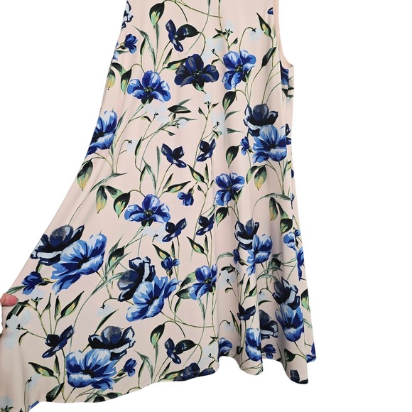 Lauren Ralph Lauren Floral Swing Dress 16P Petite Cottagecore Spring Easter - Picture 6 of 8